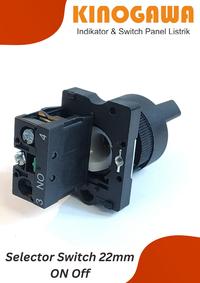 Gambar Selector Switch 22mm STAY PUT Plastik ON OFF-Diputar Ngunci-KINOGAWA dari KINOMAS Kota Administrasi Jakarta Barat 3 Tokopedia