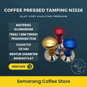 TAMPER KOPI 58MM ESPRESSO TAMPING POWDER N3328