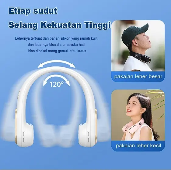 KIPAS ANGIN GANTUNG LEHER | PORTABLE KIPAS ANGIN | Kipas Angin Leher 3