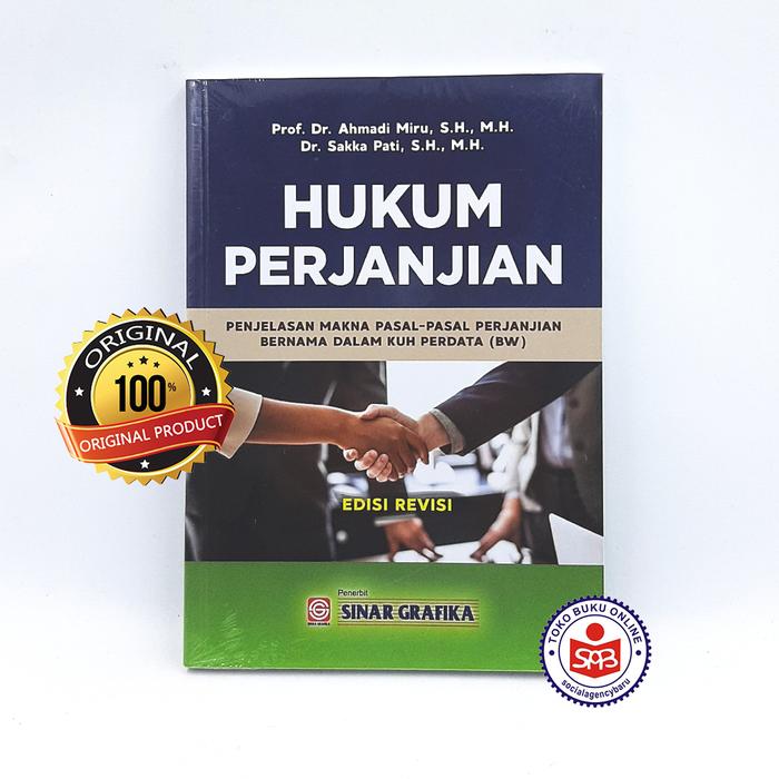 Gambar Hukum Perjanjian - Ahmadi Miru dari Social Agency Baru Kota Yogyakarta Tokopedia