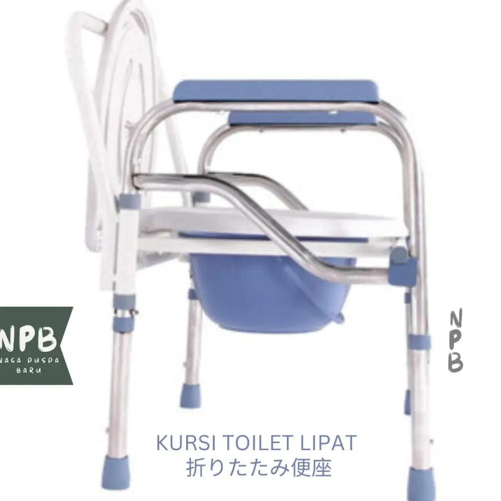 TERBARU KURSI TOILET LIPAT LANSIA KHUSUS PISPOT BAB KURSI WC TOILET