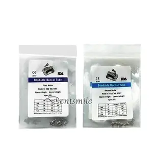 Dental buccal tube pengunci behel M1 roth dan M2 roth 022 bondable fda
