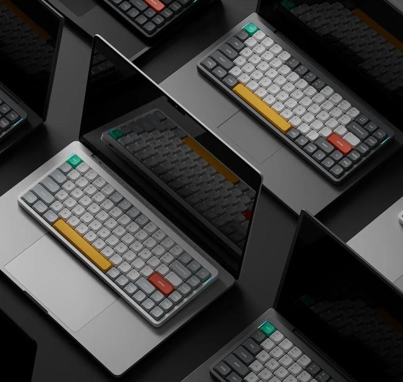 Paket NuPhy Air75 V2 QMK Wireless Custom Mechanical Keyboard + NuFolio V3 4