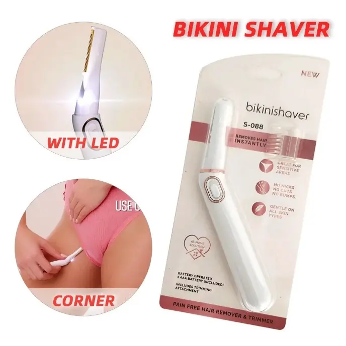Alat Pencukur Rambut Bulu Wanita Lampu LED Light Bikini Hair Remover 1