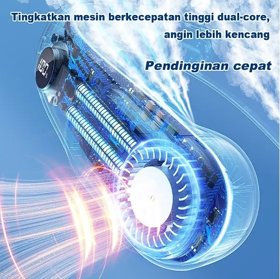 KIPAS ANGIN GANTUNG LEHER | PORTABLE KIPAS ANGIN | Kipas Angin Leher 4