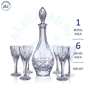 Crystal Wine Decanter Set Alibambah - ALB-005