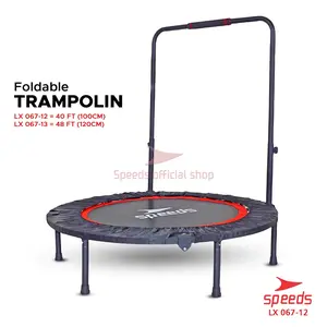 SPEEDS Trampolin 38" Mainan Lompat Gym Fitness Adjustable 067-1