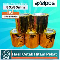 Gambar KERTAS STRUK KASIR 80 X 80 MM UNTUK PRINTER EPSON MOKAPOS dari Axelpos Kota Administrasi Jakarta Pusat 4 Tokopedia