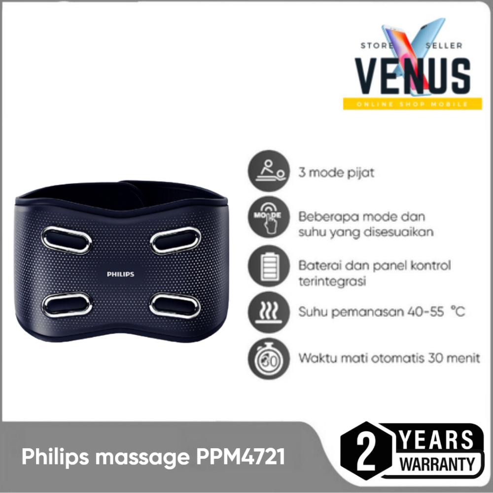 Philips massage PPM4721 Waist Alat Pijat ice compress hot 3D support