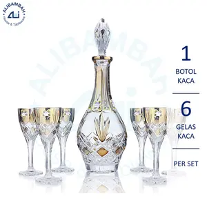 Crystal Wine Decanter Set Alibambah - ALB-005G