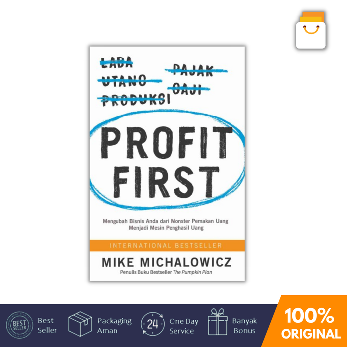 Gambar Buku Profit First - Mike Michalowicz (Renebook) dari blanjaBuku Kab. Sleman Tokopedia