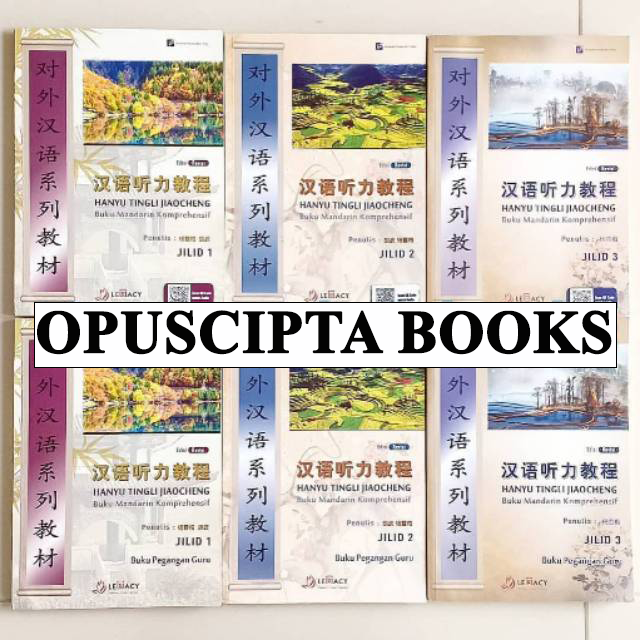 Gambar Hanyu Tingli Jiaocheng 1 2 3 | Chinese Listening-Speaking Course dari OpusCipta Books Kota Tangerang Selatan Tokopedia