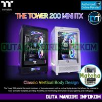 Gambar Thermaltake The Tower 200 Mini Chassis Tempered Glass ITX Gaming Case - Black Edition dari Duta Mandiri Infokom Kota Administrasi Jakarta Pusat 5 Tokopedia