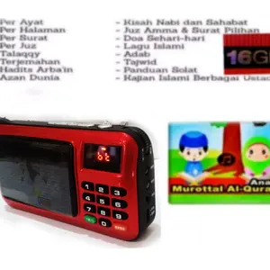 terbaru radio speaker advance tp611 repeat hafalan Alquran Qur'an mp3
