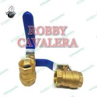 Gambar Ball valve Ball valep Stop Kran ½" Bahan Kuningan Pommini Pertamini dari Robby Cavalera Kota Tangerang 2 Tokopedia