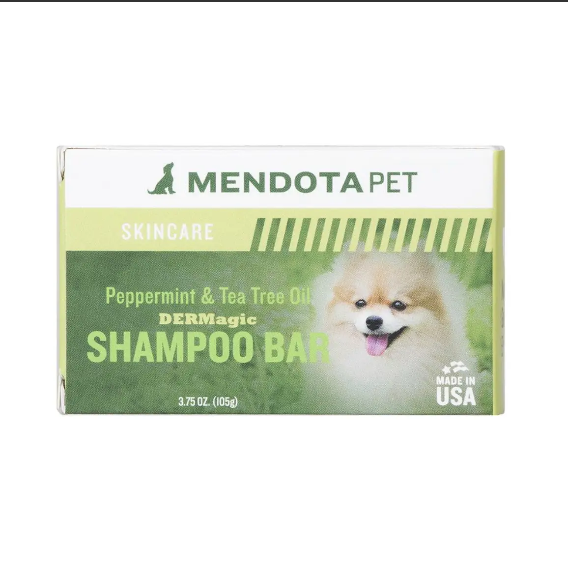 Mendota Pet Dermagic Organic Peppermint & tea tree oil Shampoo bar
