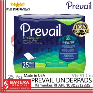 Prevail underpad 51x 91cm/25 pcs
