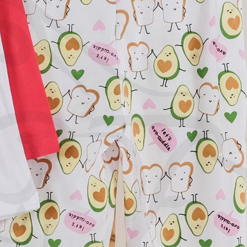 Bobobear Setelan Piyama Anak Perempuan Avocuddle 2