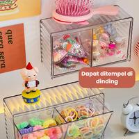 Gambar MEGAM Rak Kosmetik Rak Dinding Tempat Penyimpanan Perhiasan HSB720 dari Megam.id Kab. Tangerang 5 Tokopedia