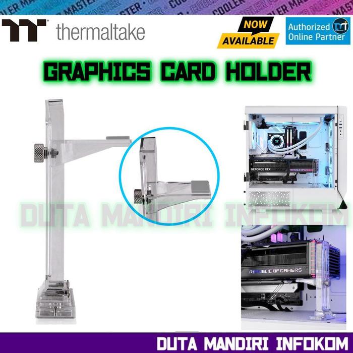 Gambar Thermaltake Graphics Card Holder - GPU I VGA Holder dari Duta Mandiri Infokom Kota Administrasi Jakarta Pusat Tokopedia
