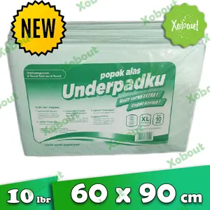 Underpadku 60x90 XL Alas Perlak Pipis Orang Sakit Bayi Anjing Kucing