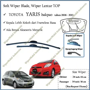 Wiper Frameless Toyota YARIS 2005 2006 2007 2008 2009 2010 2011 2012