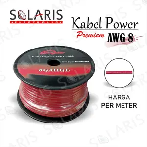 KABEL POWER AUDIO AWG 8 PREMIUM QUALITY