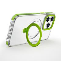 Gambar Case Compatible With iPhone 15 Pro/Max/Plus WiWU Geek 3 in 1 Foldable Stand MagSafe - Dark Purple, iPhone 15 Pro dari WiWU Official Kota Bekasi 3 Tokopedia