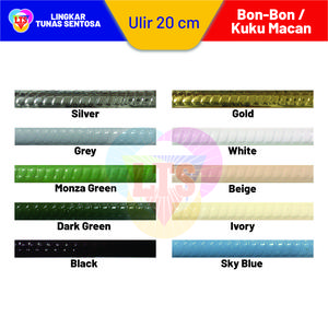 Bon-Bon / Kuku Macan Keramik - Ulir 20 cm