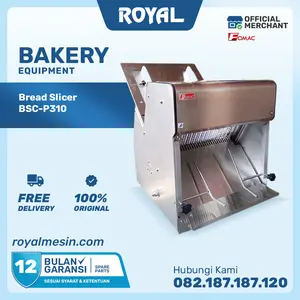 Bread Slicer Mesin Pemotong Roti Tawar Otomatis 12mm BSC-P310 FOMAC