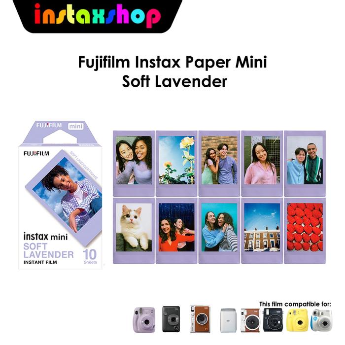 Gambar Fujifilm Instax Mini Film Soft Lavender dari Instaxshop Kota Bandung Tokopedia