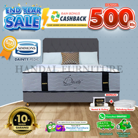 Gambar Full Set Spring bed Simmons Dainty Pedic 160x200 dari Handal Furniture Kab. Tangerang 3 Tokopedia
