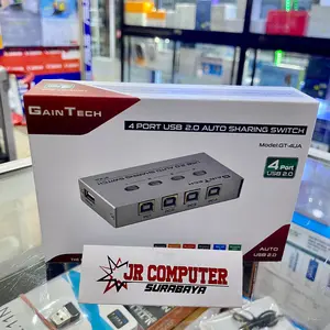 Auto Switch Printer USB 4-Port [USB 2.0 Sharing Switch 4-Port]