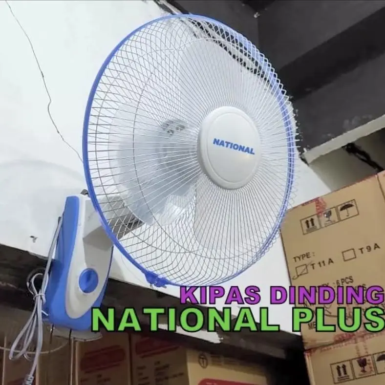 New stock KIPAS ANGIN DINDING 16 inch NATIONAL PLUS / N PLUS / KIPAS 1