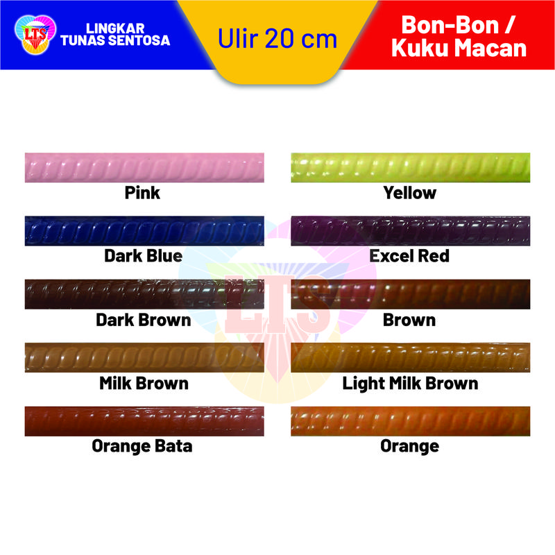 Bon-Bon / Kuku Macan Keramik - Ulir 20 cm 1