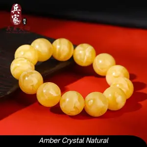 Gelang Amber Natural Beeswax Yellow