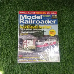 majalah model railroader edisi march 2020