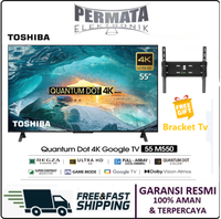 Gambar TOSHIBA 55M550MP 4K UHD QLED Smart Google TV 55 Inch dari Permata Electronik_NEW Kota Administrasi Jakarta Pusat 1 Tokopedia