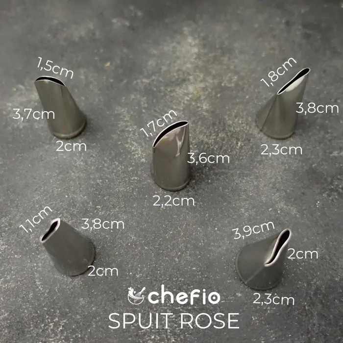 Gambar Chefio Spuit Buttercream Set / Spuit Dekorasi Stainless Set - Rusia Set7pcs dari Trinity Kitchen Kota Administrasi Jakarta Barat 3 Tokopedia