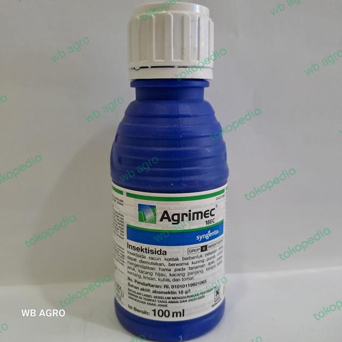 Gambar Insektisida Agrimec 18 EC 100 ml dari wb agro Kota Administrasi Jakarta Pusat Tokopedia