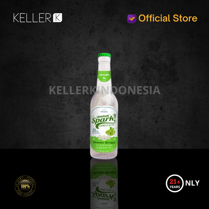Gambar SOJU - DAEBAK SPARK - MUSCAT GRAPE - 330ML dari KELLER K WINE AND SPIRITS Kota Bandung Tokopedia