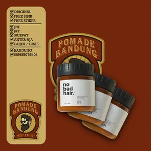 Pomade No Bad Hair No 1 Creamy clay murah lokal BPOM