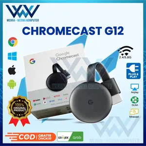 Google Chromecast  3rd Generation G12 Wireless Dongle Mirroring TV