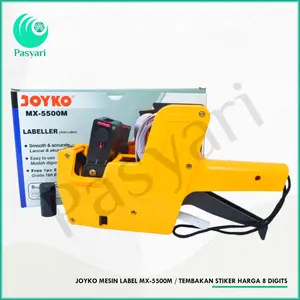 JOYKO MESIN LABEL MX-5500M / Tembakan Stiker Harga 8 Digits