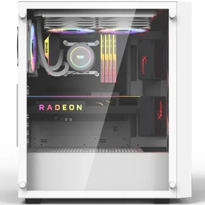 darkFlash DK260 AIR White ATX + 4 Fan ARGB 4