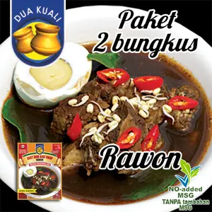 Bumbu Masak Instan Dua Kuali Rawon