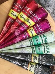 HENNA NEHA PASTE ORIGINAL PACAR KUKU NAIL KUTEK HALAL BPOM