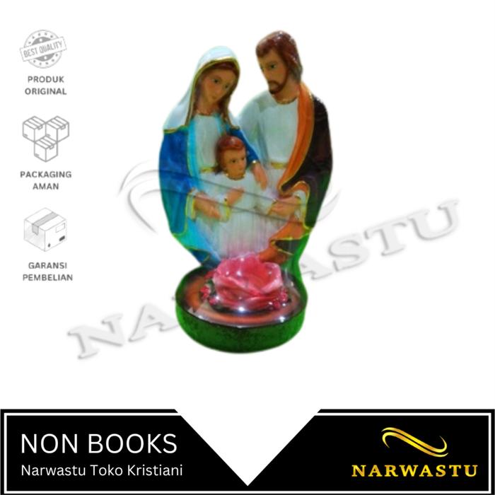 Gambar Patung Keluarga Kudus 25 cm - NP017 dari Narwastu Toko Kristiani_NEW Kab. Sleman Tokopedia