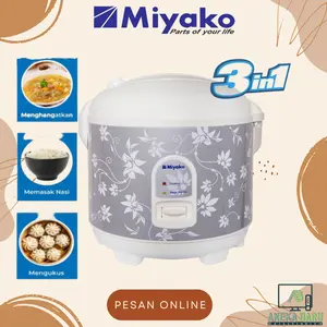 Miyako 3in1 Rice Cooker MCM-528 / MCM528 / MCM 528 (1,8 Liter)