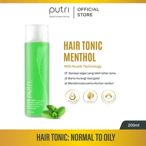 Putri Hair Tonic (Normal to Oily) 200 ML - Kuatkan Akar Rambut